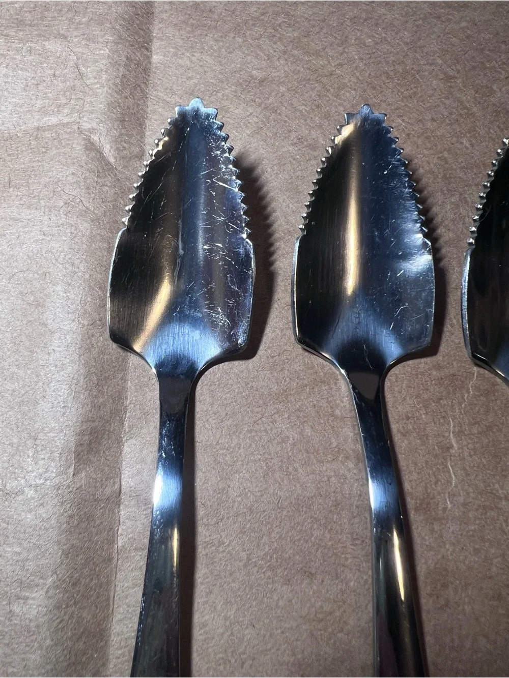 Vintage Grapefruit Spoons - Set of 4